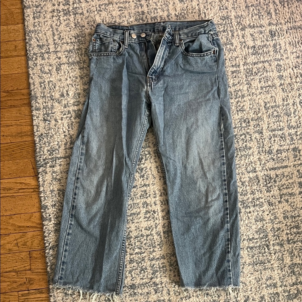 Levi's Light Blue Straight Jeans